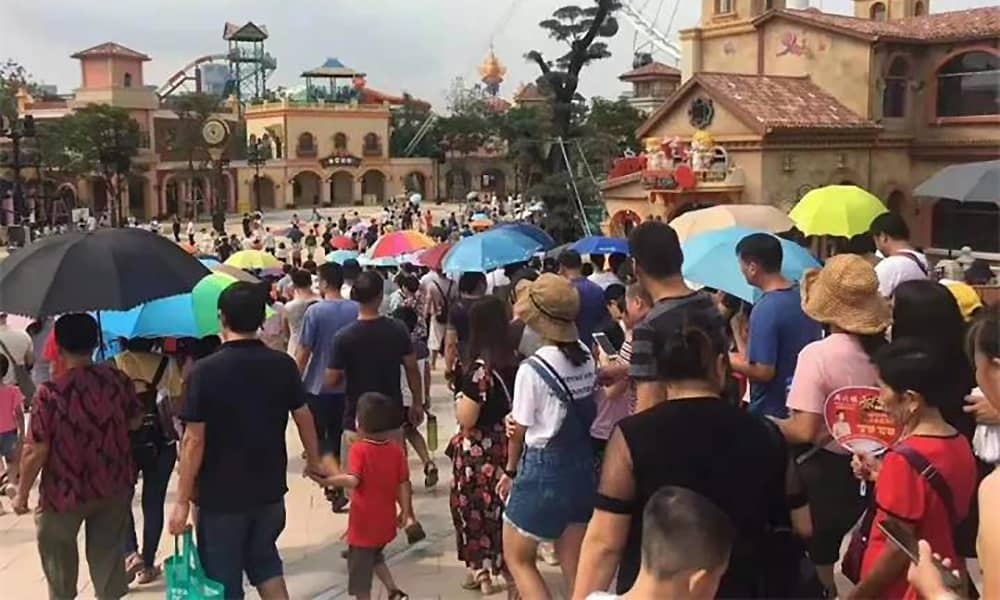 jinnianhui今年会游乐参与打造的欢乐海岸PLUS三天迎客超16万人！